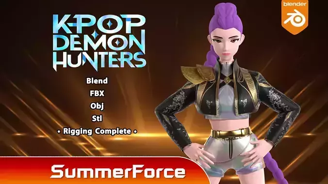 Rumi Golden Costume - KPop Demon Hunter