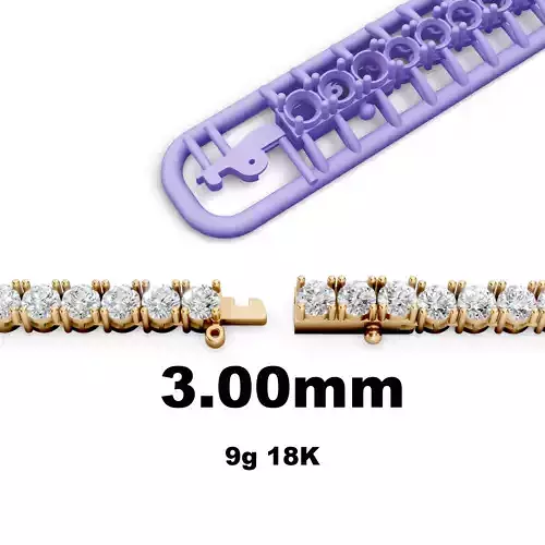 Flexible Tennis Bracelet