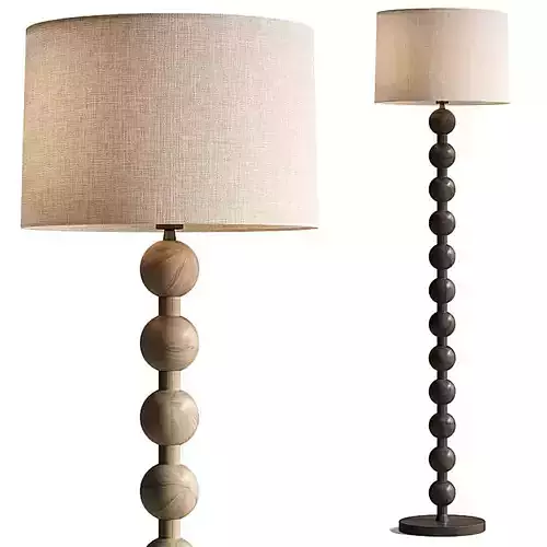Hugo Barbell Floor Lamp