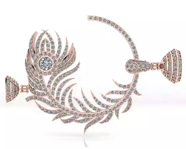 palm high jewelry pendant