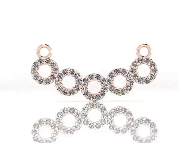 round jewelry pendant