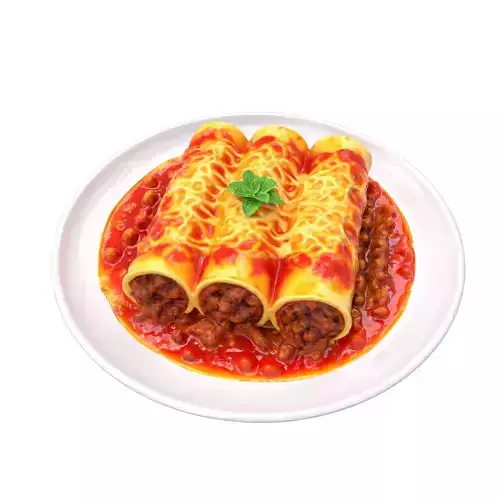 Cannelloni with meat