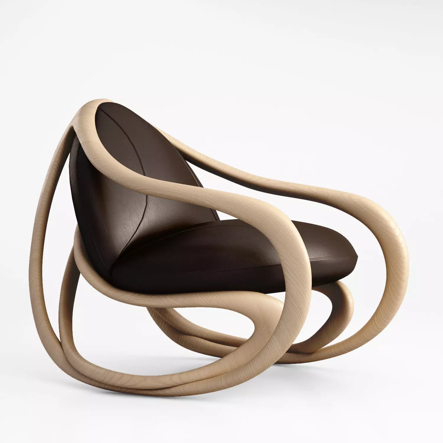 Giorgetti Move armchair 3D model_0