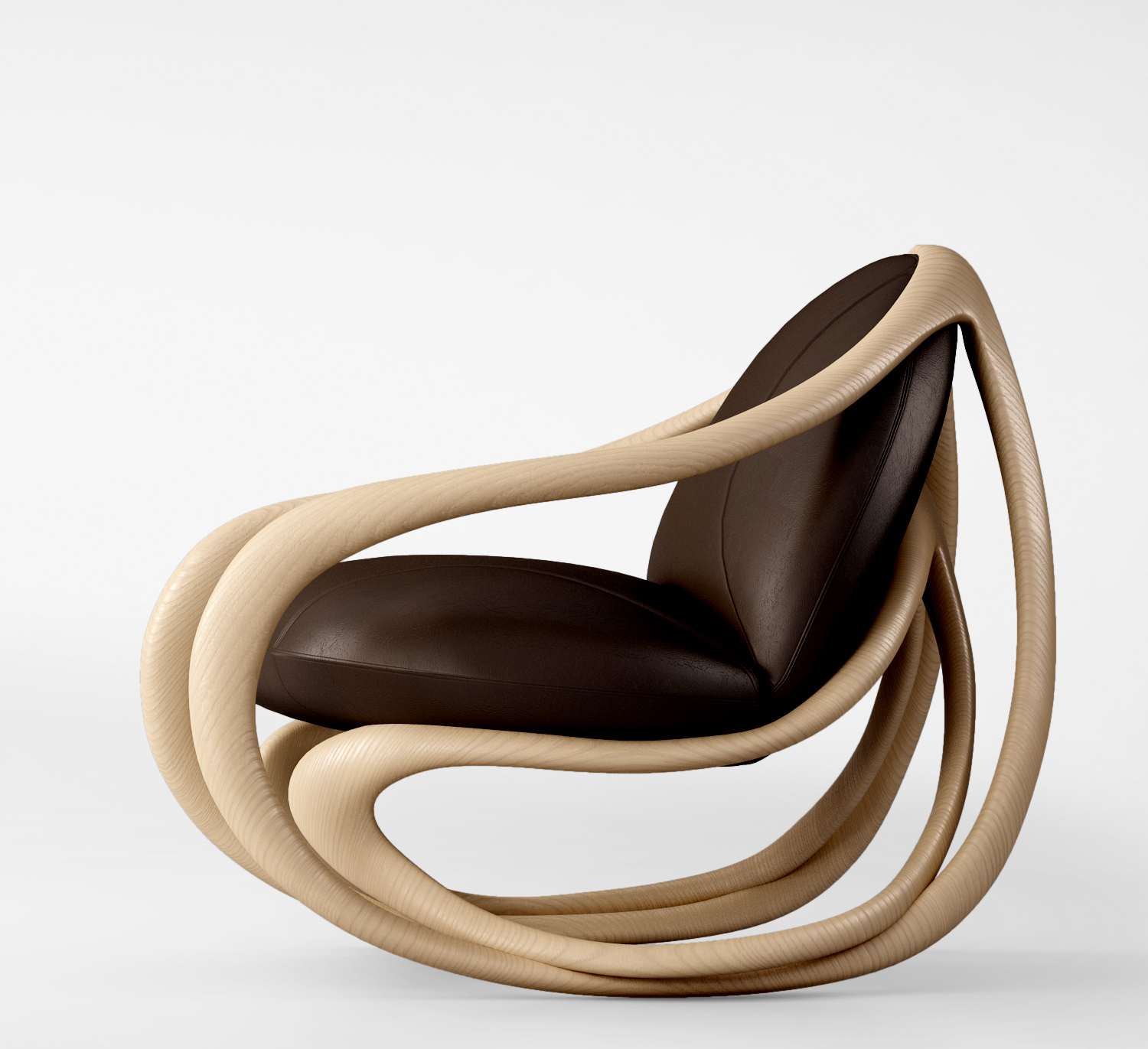 Giorgetti Move armchair 3D model_1