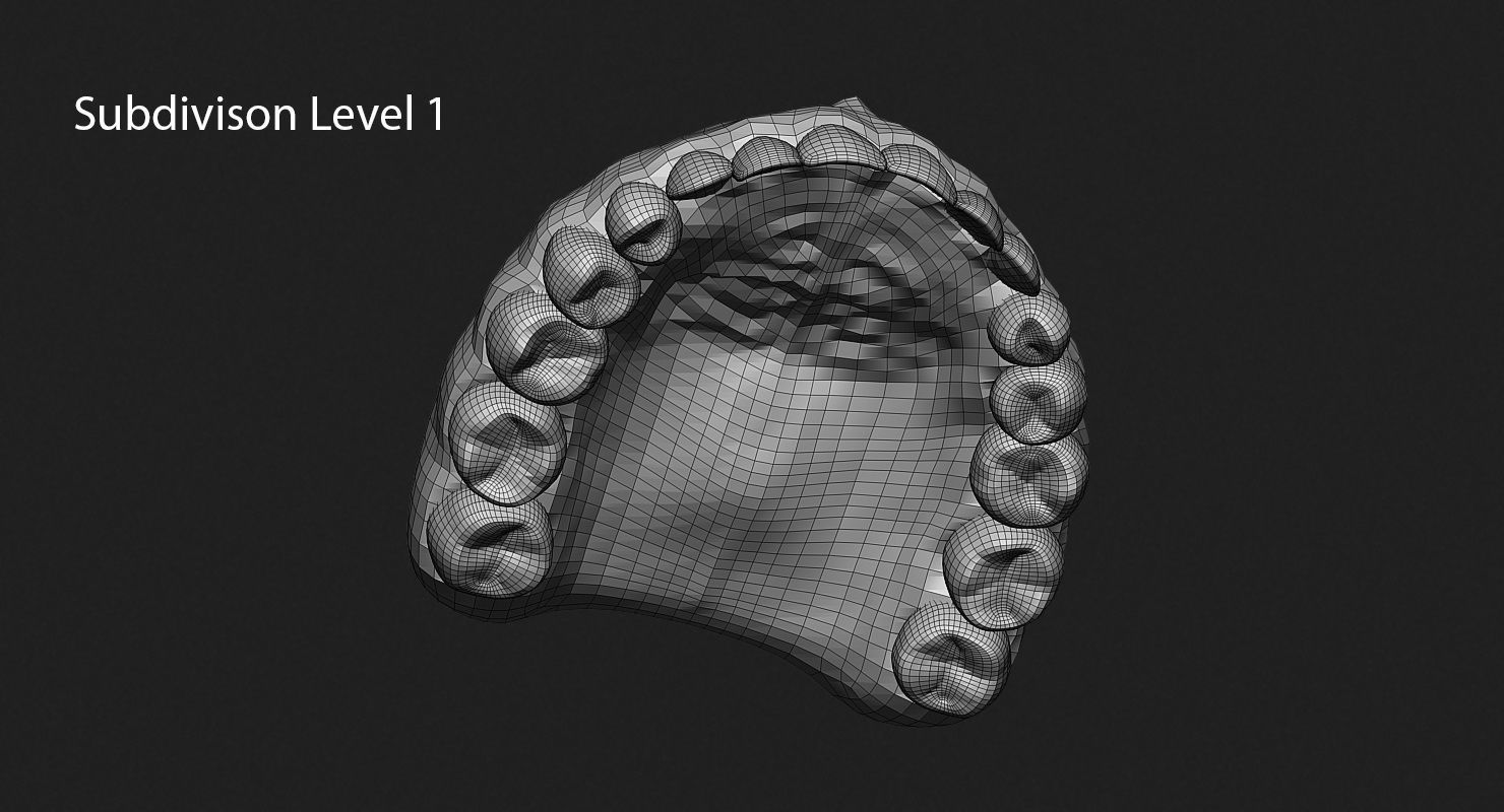 Asian Male Head for Production High Poly 3D model_29