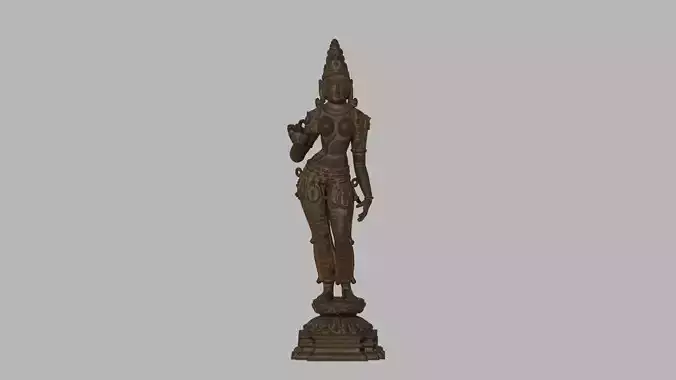 Hindu goddess Parvati sculpture statue