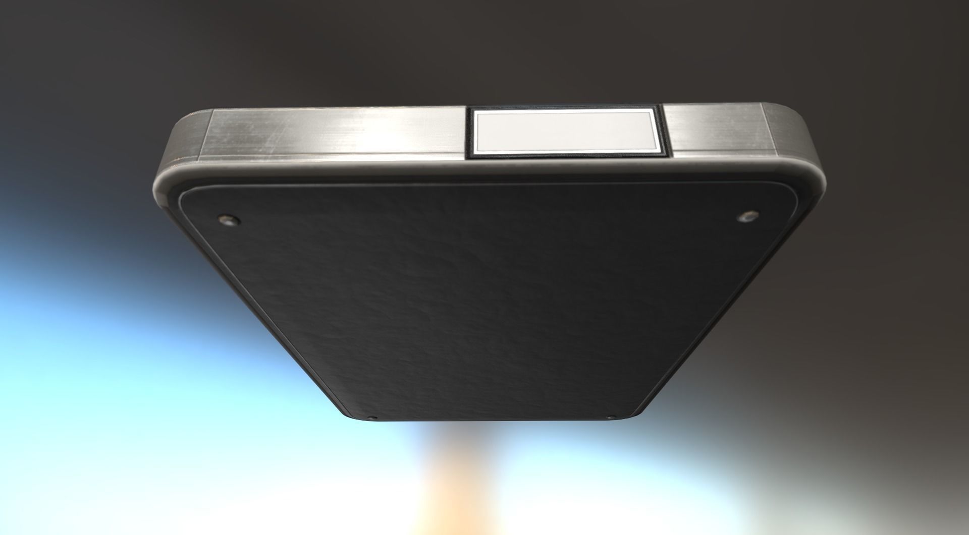 External HDD With USB Cable Rigged Dark Leather Version Low-poly 3D model_13