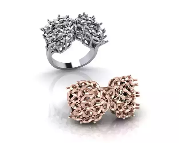 full marquise jewelry ring