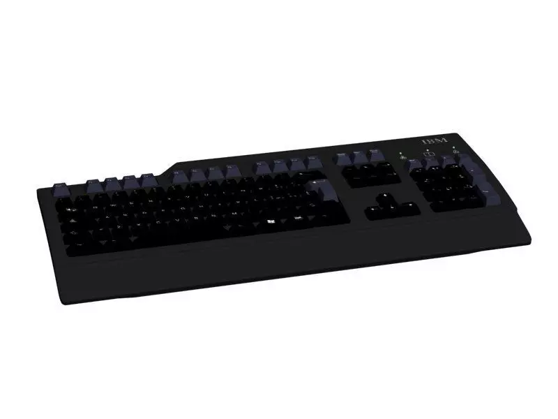 keyboard IBM Free 3D model