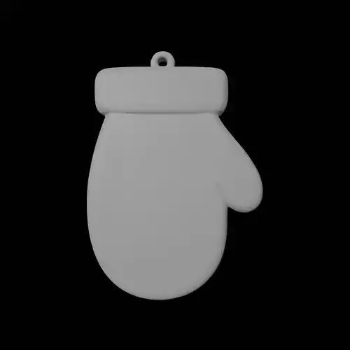 Mitten Christmas Ornament