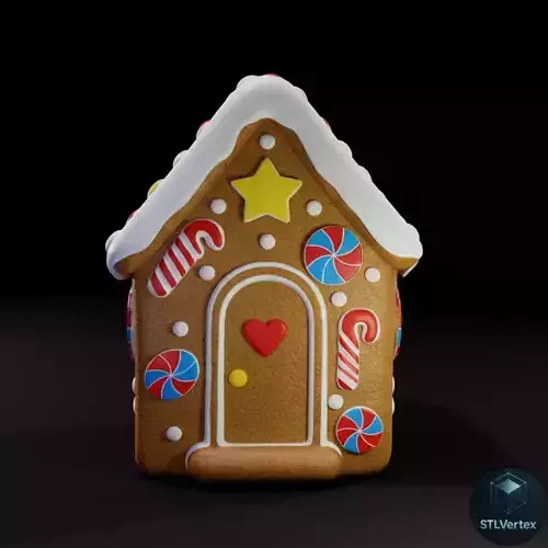 Casa de Jengibre - Gingerbread House  3D Print Model