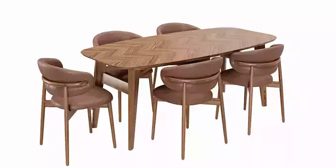 Dining Table Modern - Chair