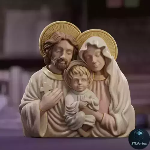 Sagrada Familia - Holy Family  3D Print Model