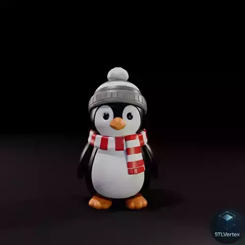 Pinguino chibi - Chibi penguin  3D Print Model