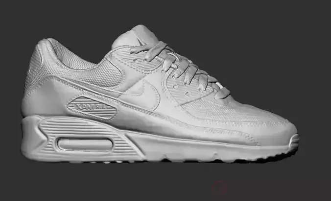 Nike air max 90 3d print highpoly mesh