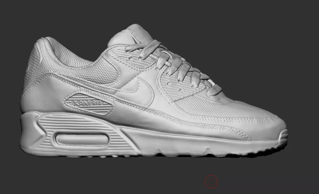 Nike air max 90 3d print highpoly mesh Low-poly 3D model