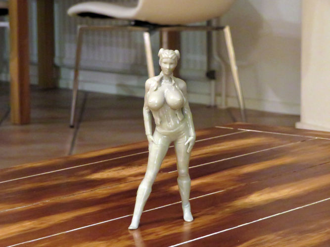 Hells Angels - Girl 3D print model