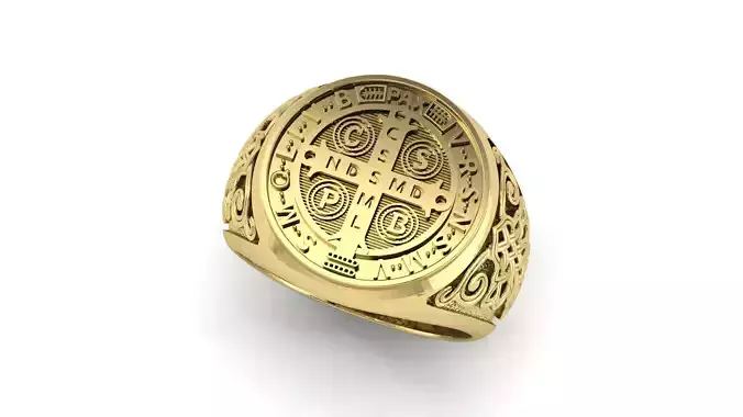 Saint Benedict Ring