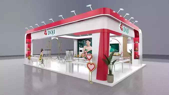 Exhibition booth  - The Royal White