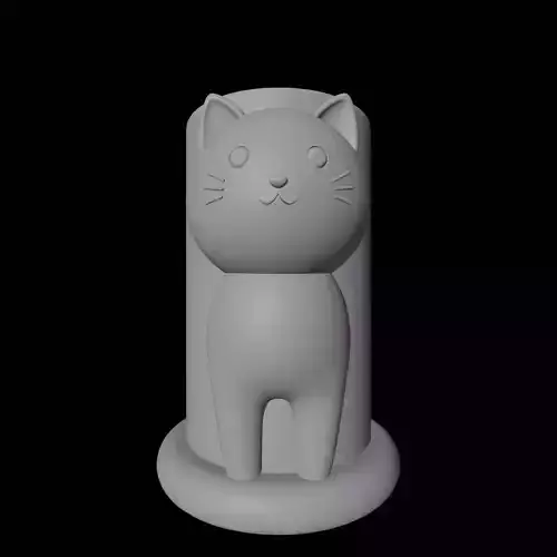 Cat Pencil Holder
