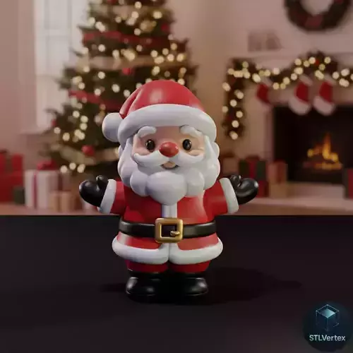 Papa Noel Navideno - Christmas Santa Claus 3D Print Model