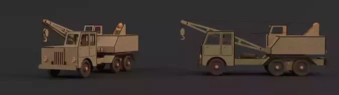 Toy truck Crane model