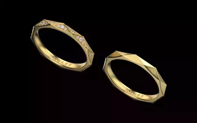 Laurence Graff Signature Faceted Diamond