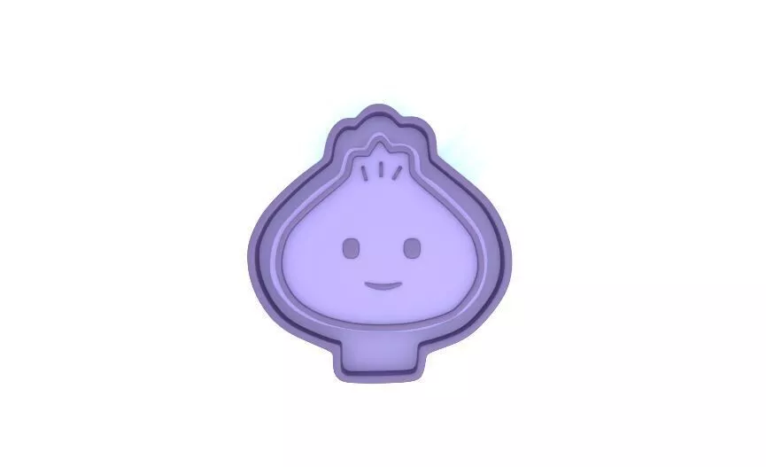 polymer clay cutter - onion 3D print model