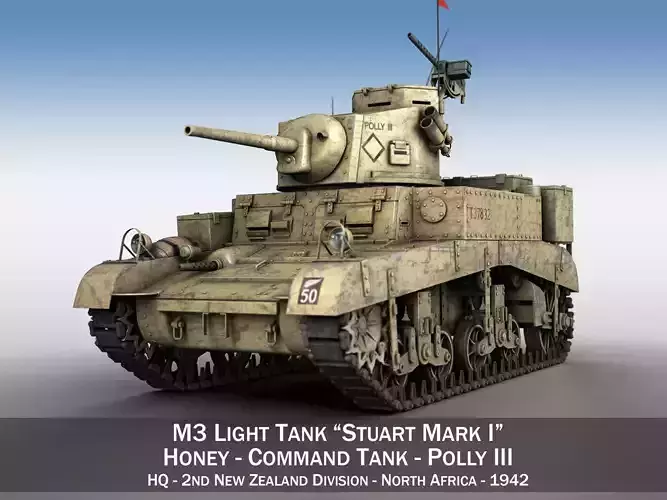 M3 Light Tank Honey - Polly III