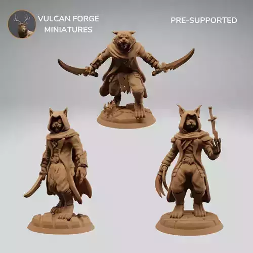 Tabaxi Rogue Fighters Bundle