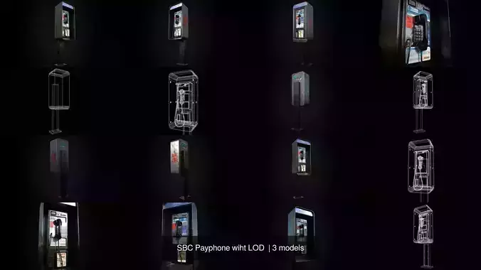 SBC Payphone wiht LOD 