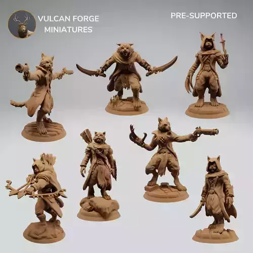 Tabaxi rogues and rangers Bundle