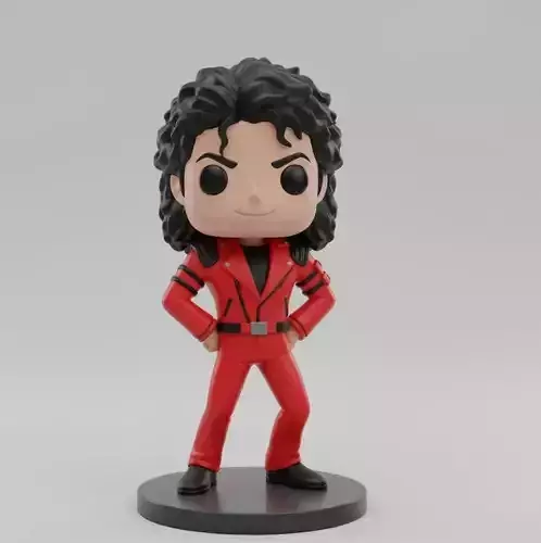 Pop-Style Michael Jackson Thriller Figure