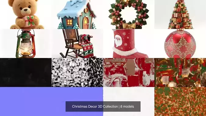 Christmas Decor 3D Collection