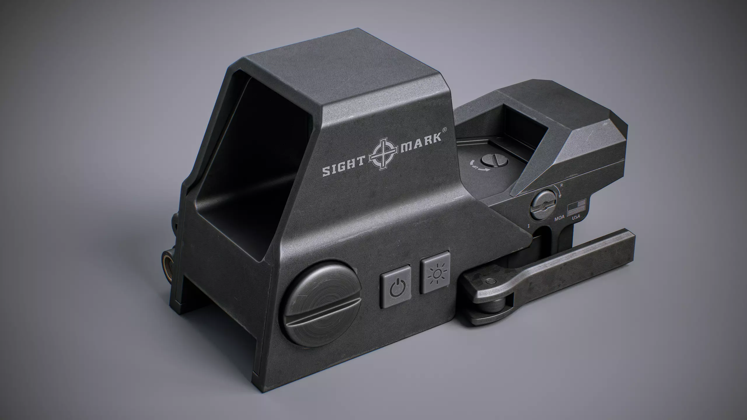 Sight Mark Scope Low-poly 3D model
