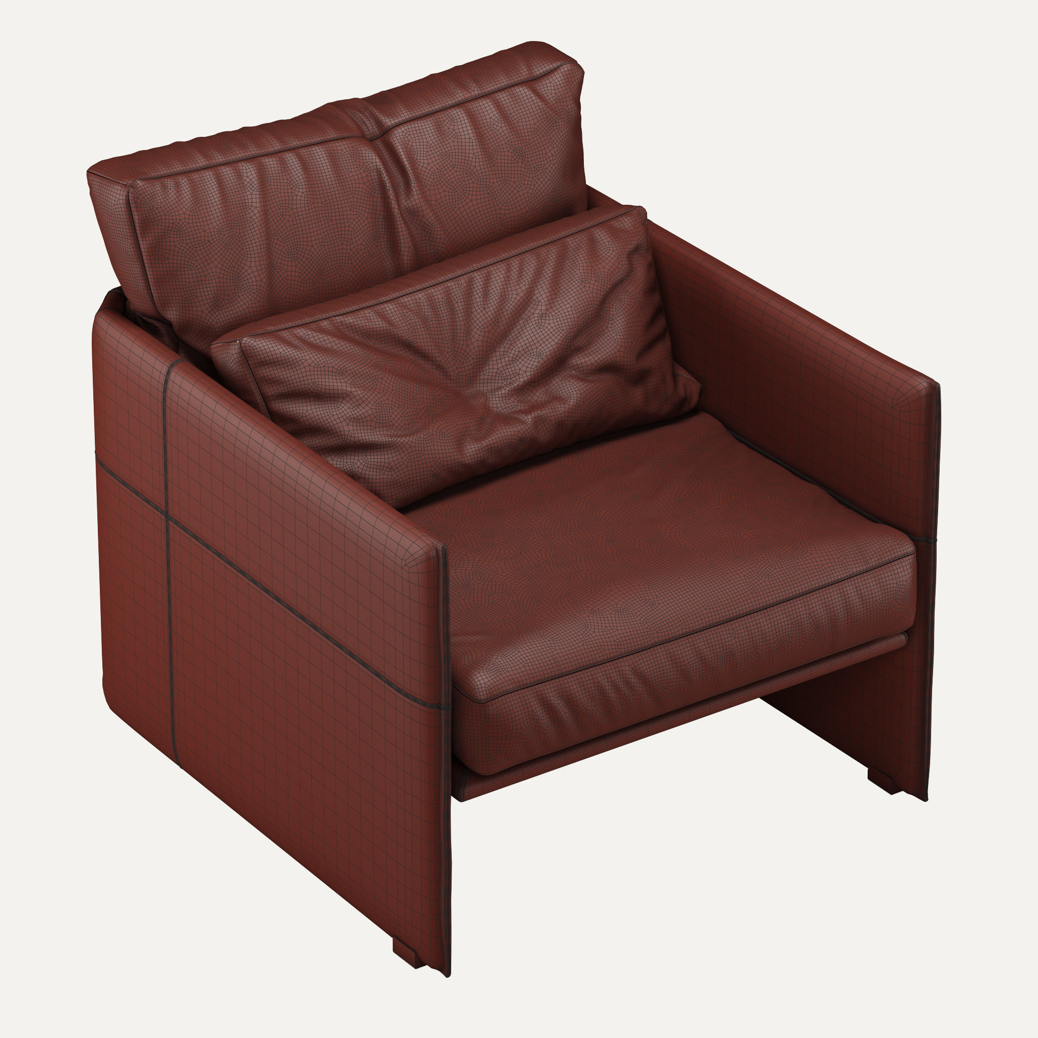 Minotti Luggage Set 3D model_11