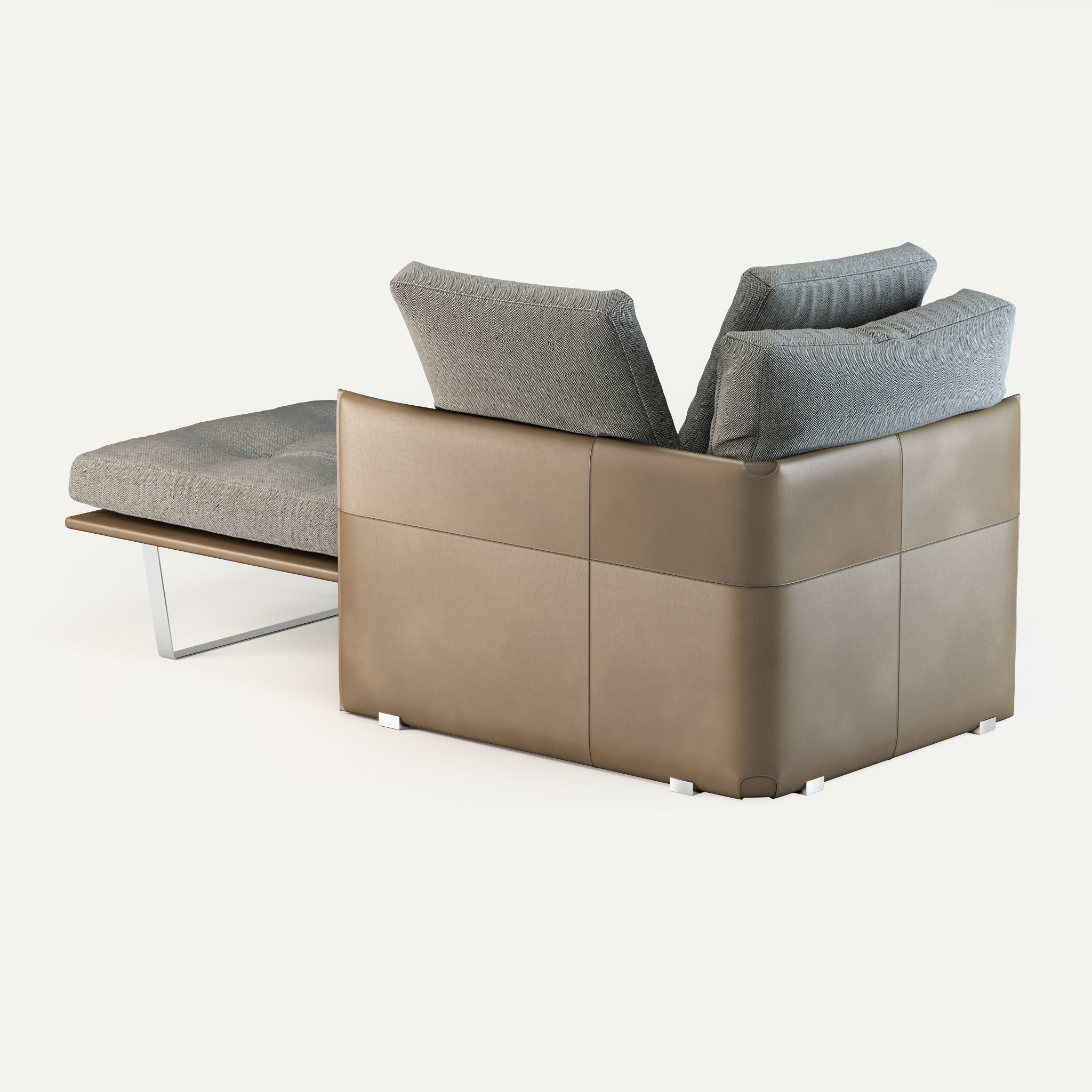 Minotti Luggage Set 3D model_5
