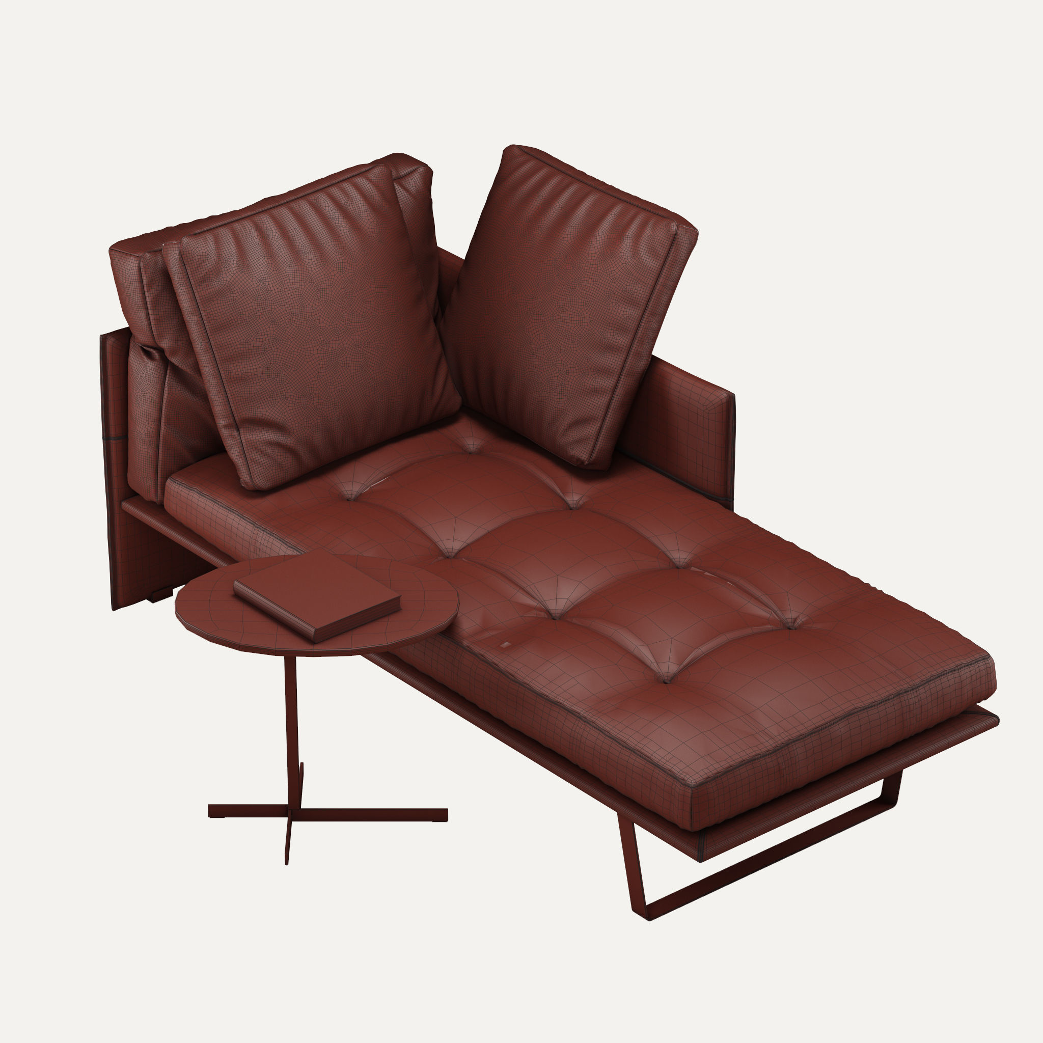 Minotti Luggage Set 3D model_6