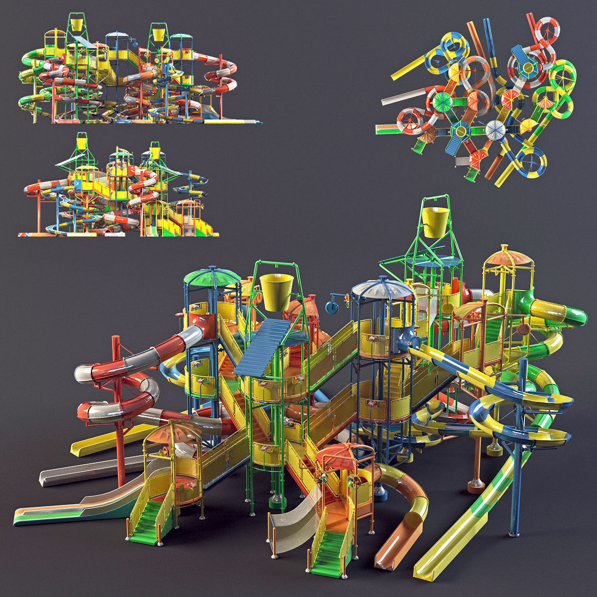 water Park slides1