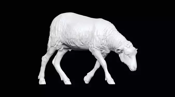 OVEJA MODELO IMPRESION 3D