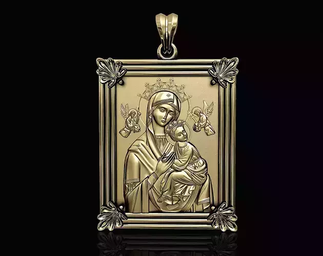 Our Lady Of Perpetual Help pendant