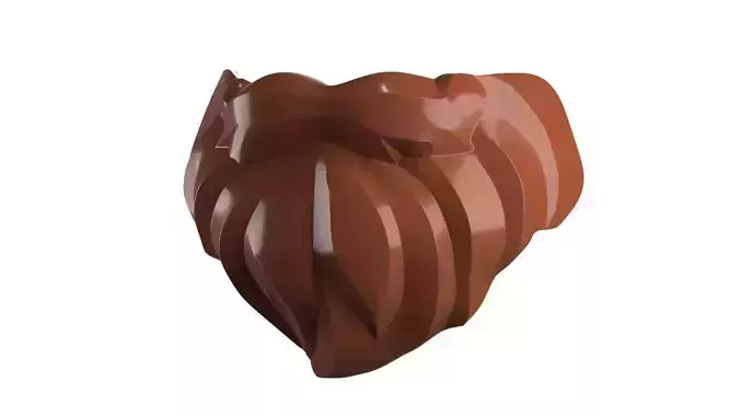 Custom3Dprint Minifigure Accessory - Minifigure Beard S1 - 06