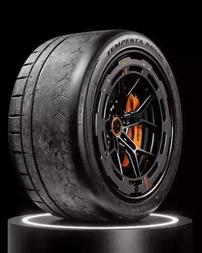 Vitour Tempesta Sonic 335 30 ZR21 3D model 6
