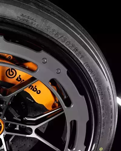 Vitour Tempesta Sonic 335 30 ZR21 3D model 5