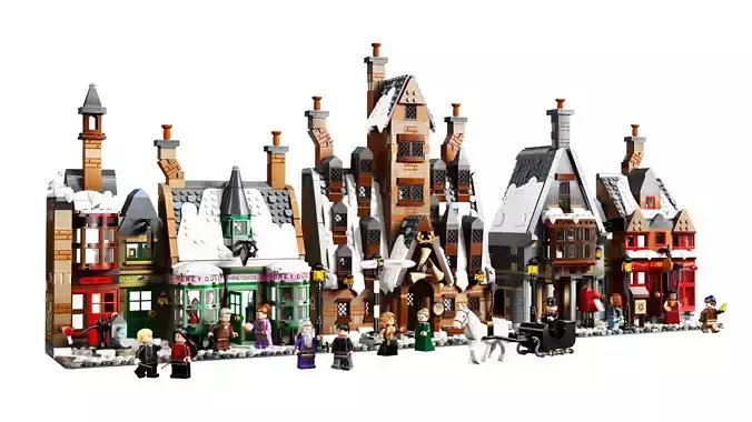 TwindBricks3D - 76457 Hogsmeade Village 