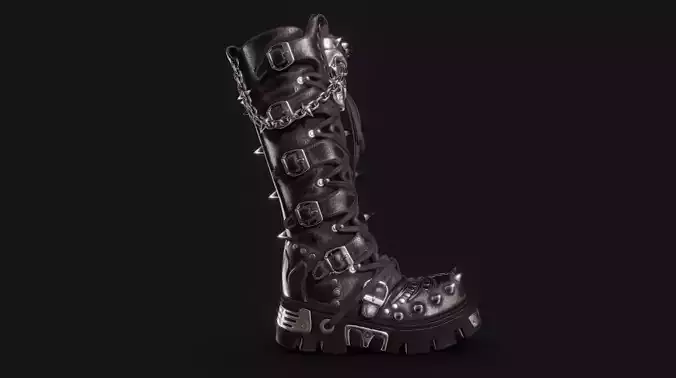 Gothic Punk Boot
