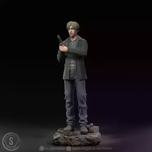 JAMES SH2 REMAKE PREMIUM STL VERSION SCULPSTATION  
