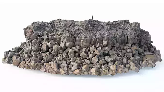 Basalt Coast PBR Scan Volcanic