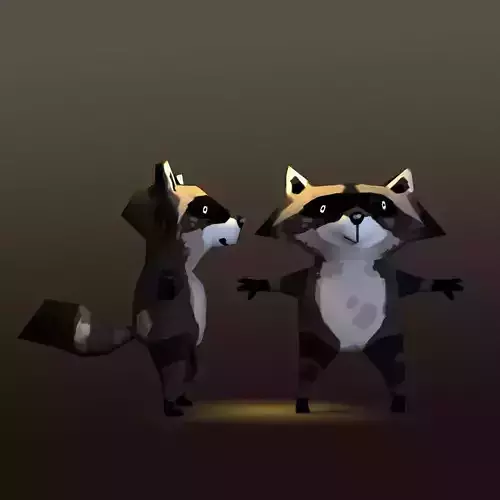 Raccon cartoon