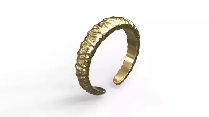 Adjustable Organic Ring Band Size